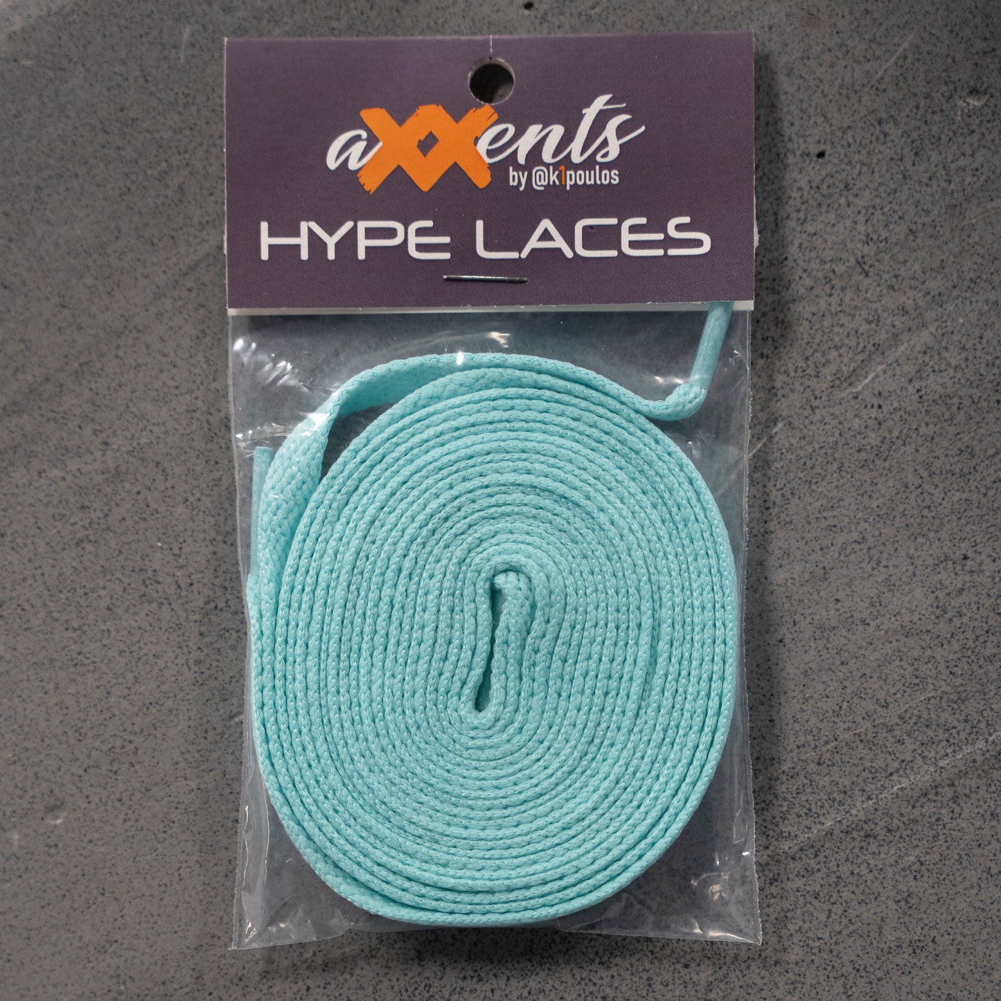 Light Turquoise Shoe Laces (15)