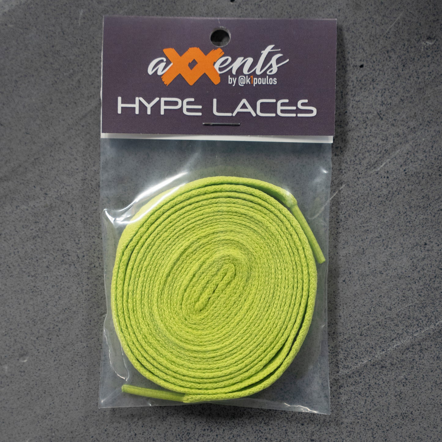 Pear Green Shoe Laces (20)