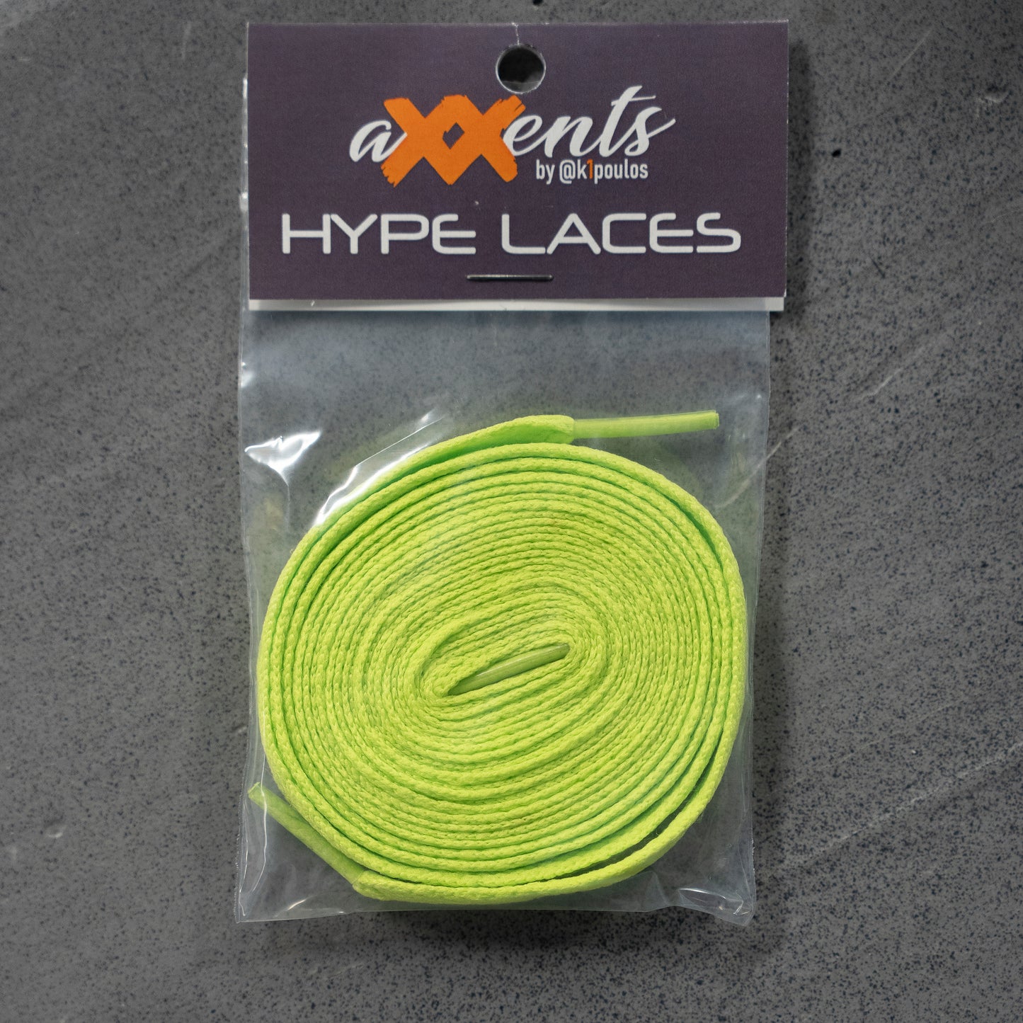 Acid Yellow Shoe Laces (36)