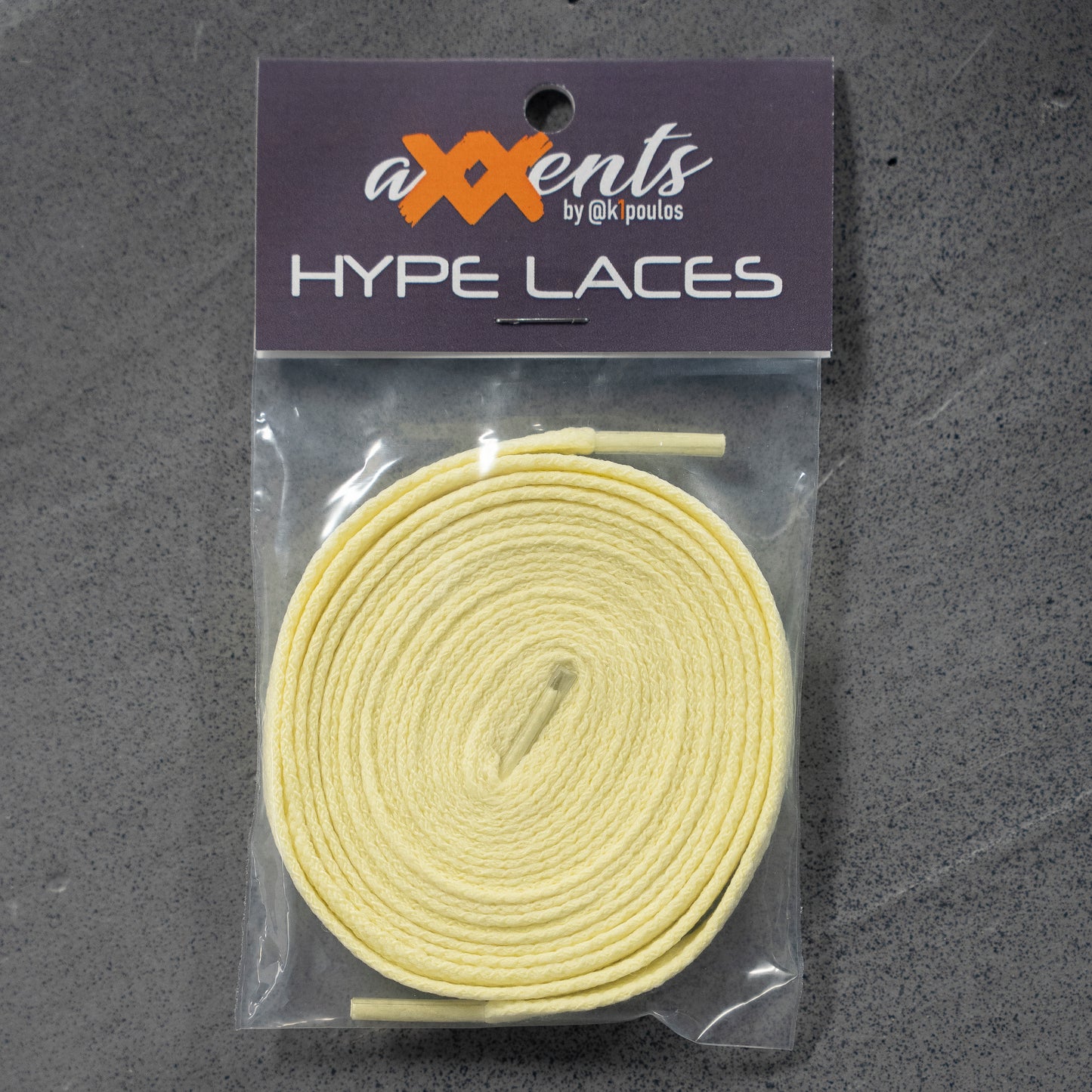 Banana Yellow Shoe Laces (95)