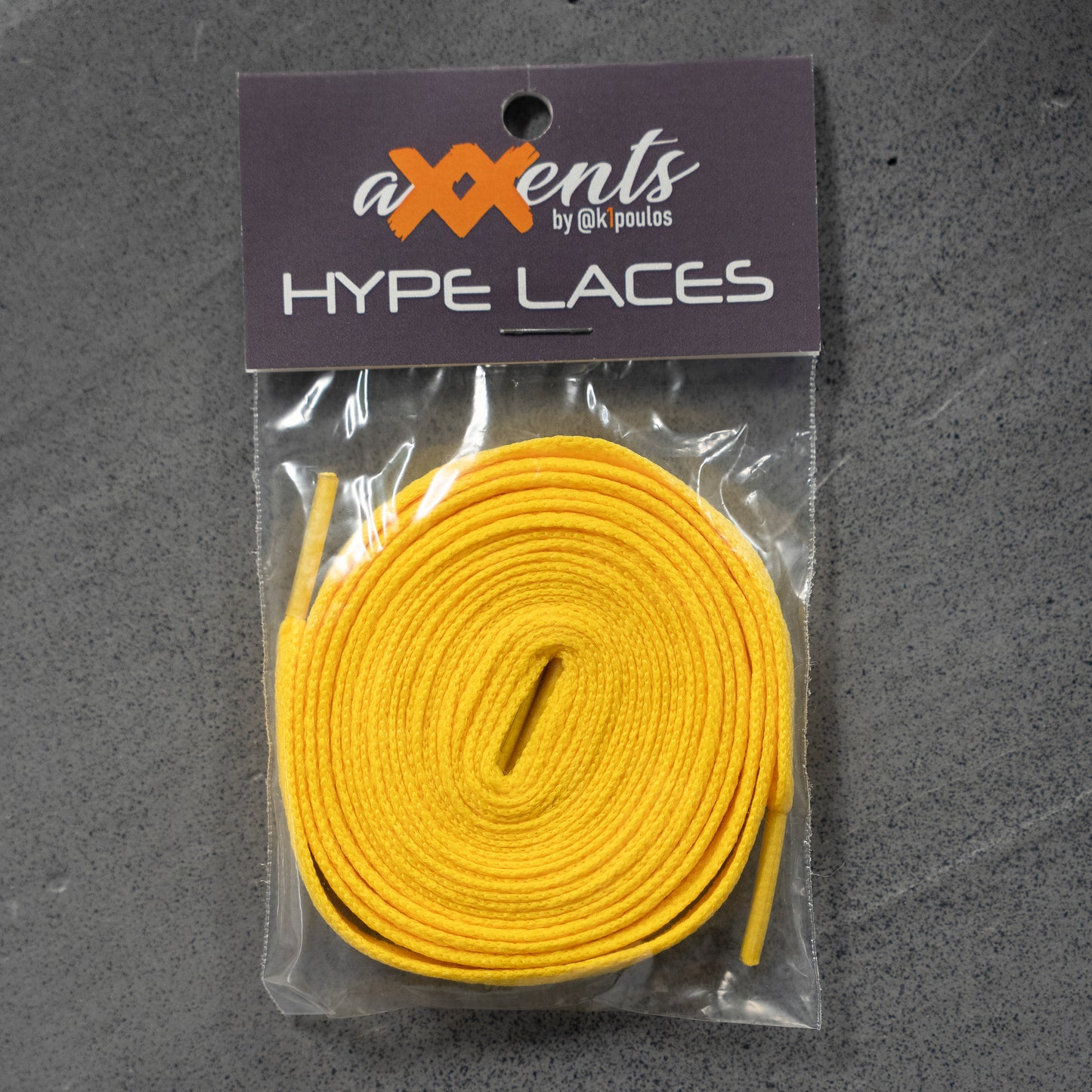 Dark Yellow Shoe Laces (5)