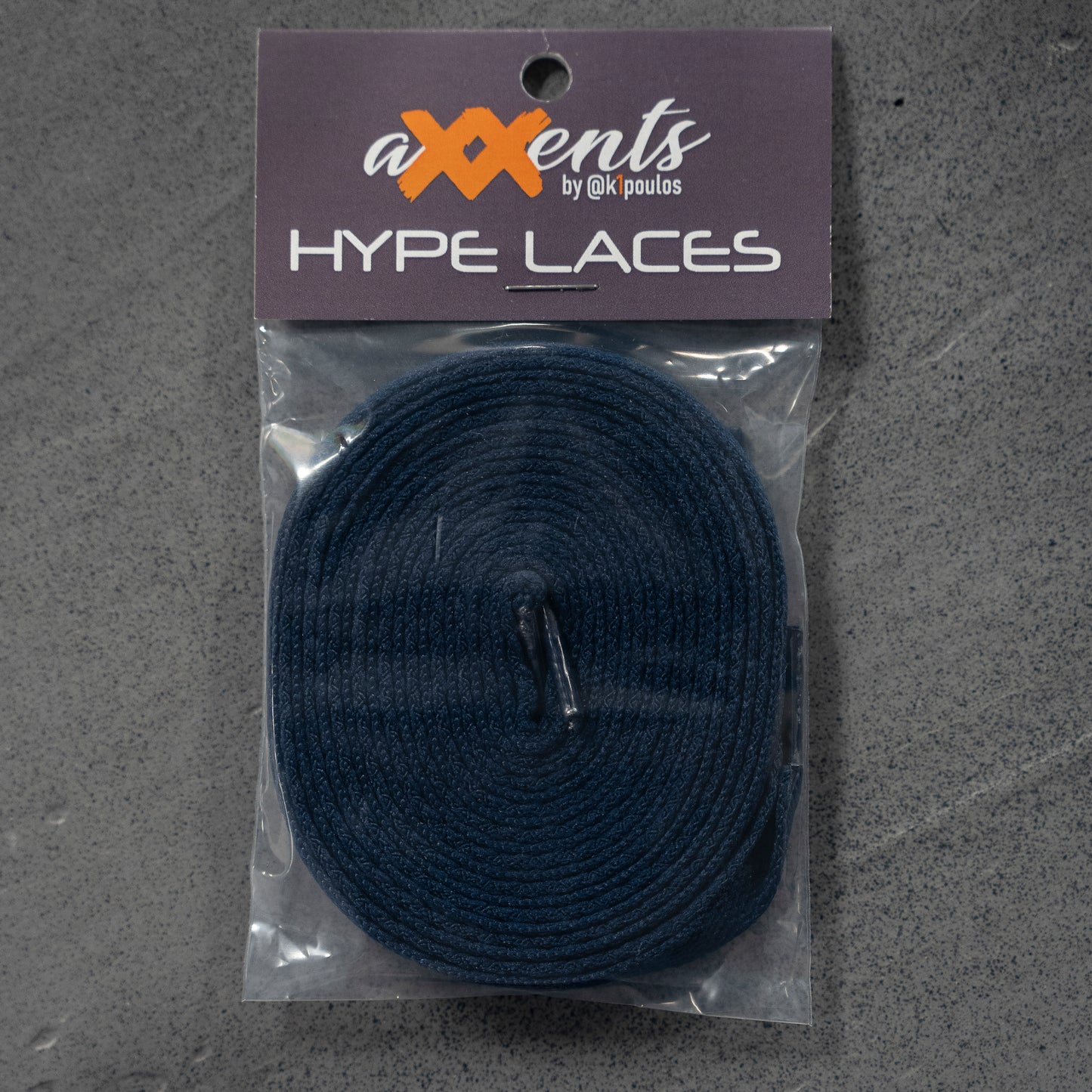 Navy Blue Shoe Laces (68)