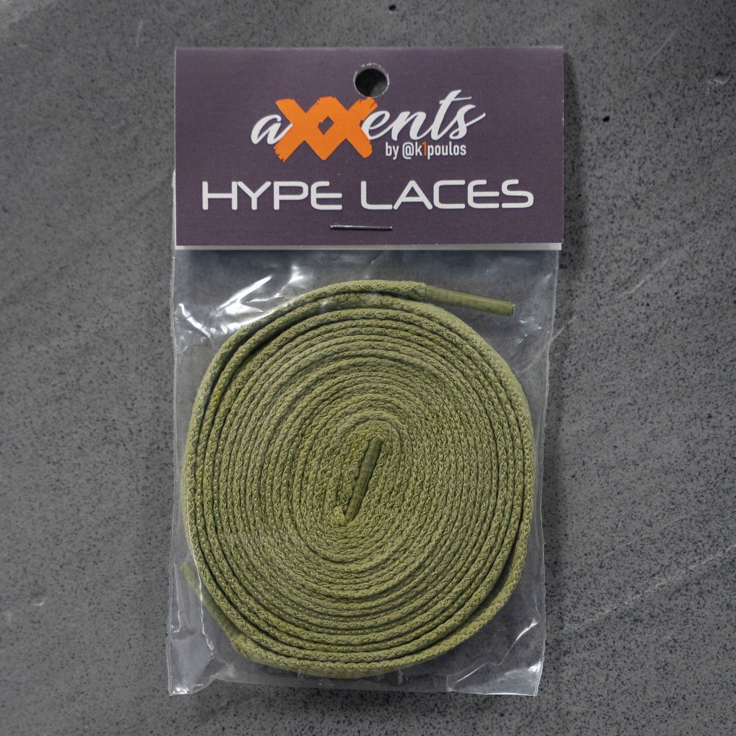Olive Green Shoe Laces (69)