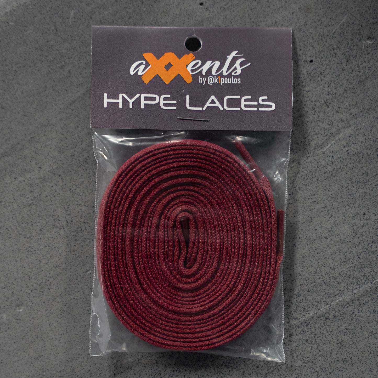 Burgundy Shoe Laces (75)