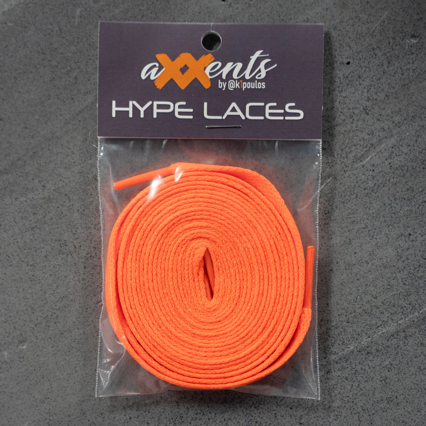 Neon Orange Shoe Laces (8)