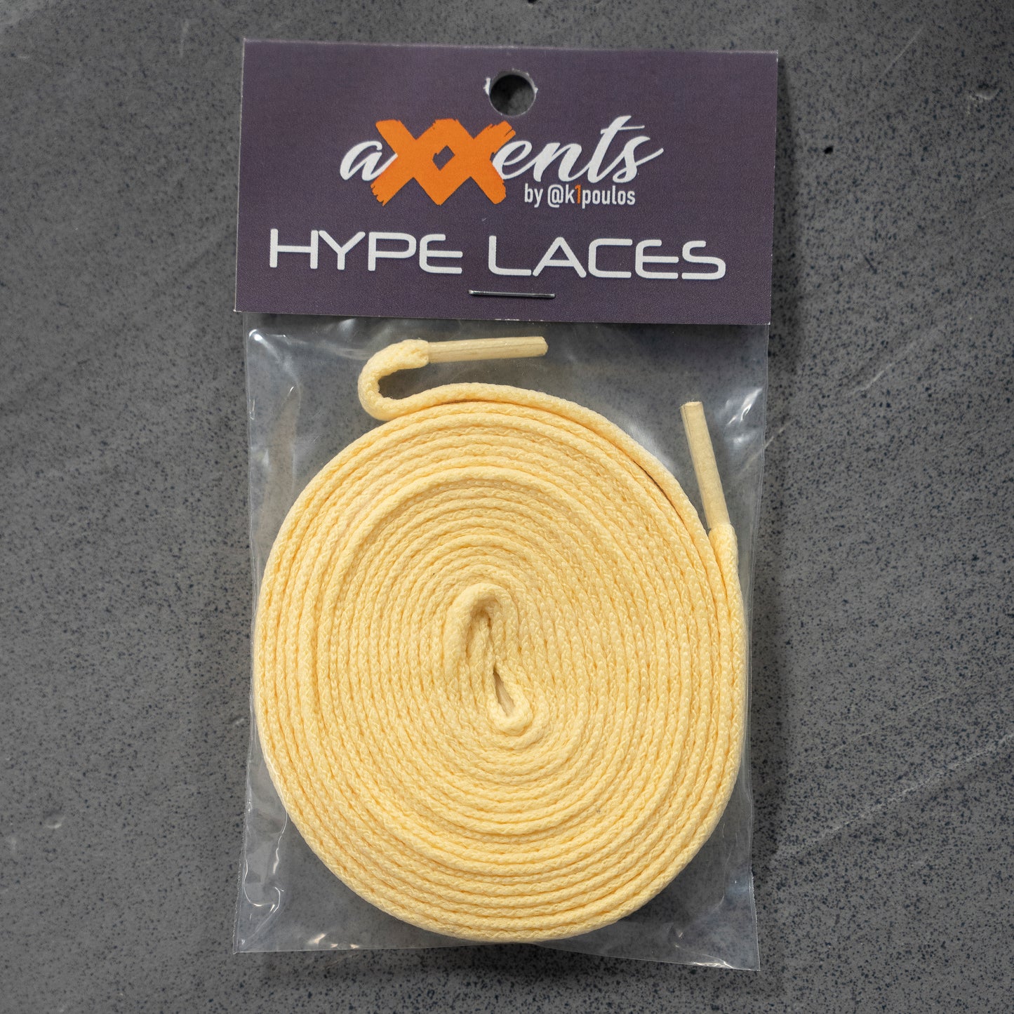 Light Yellow Shoe Laces (81)