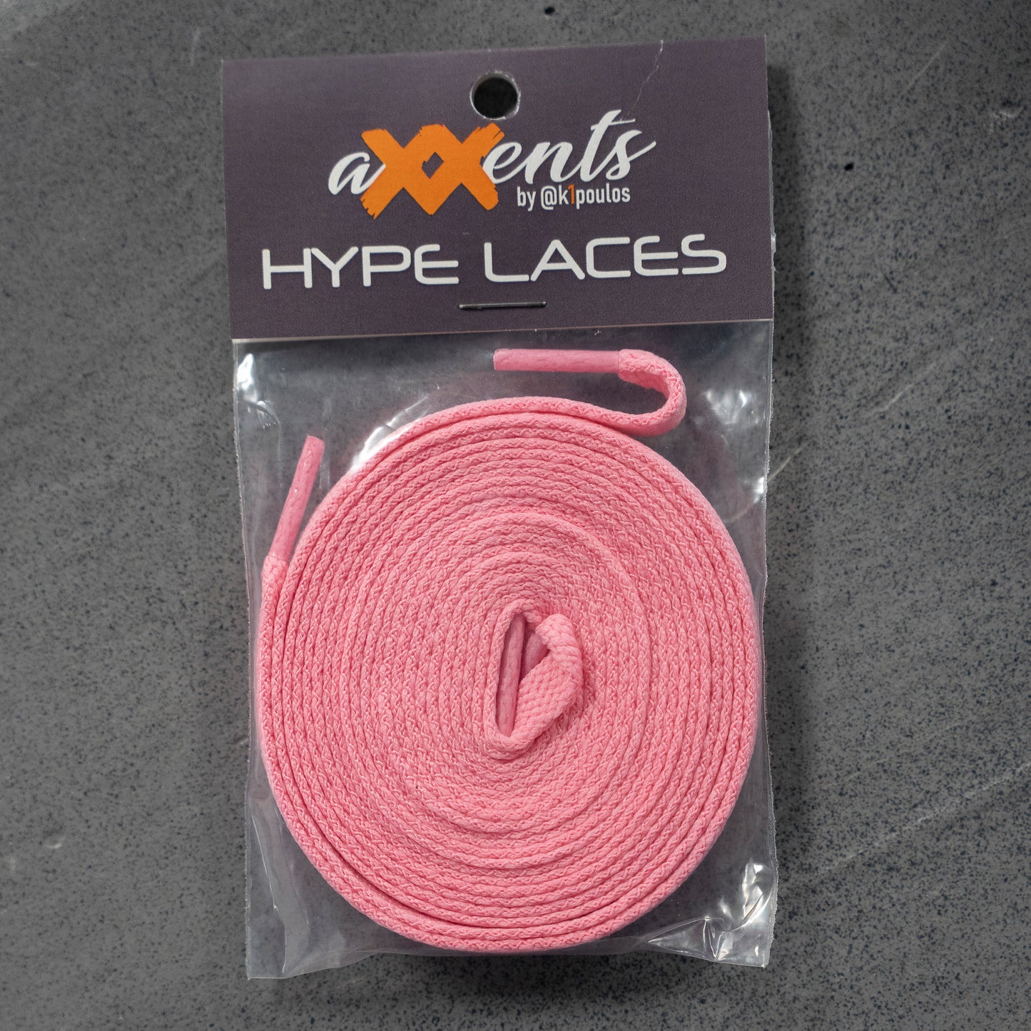 Flamingo pink Shoe Laces (89)