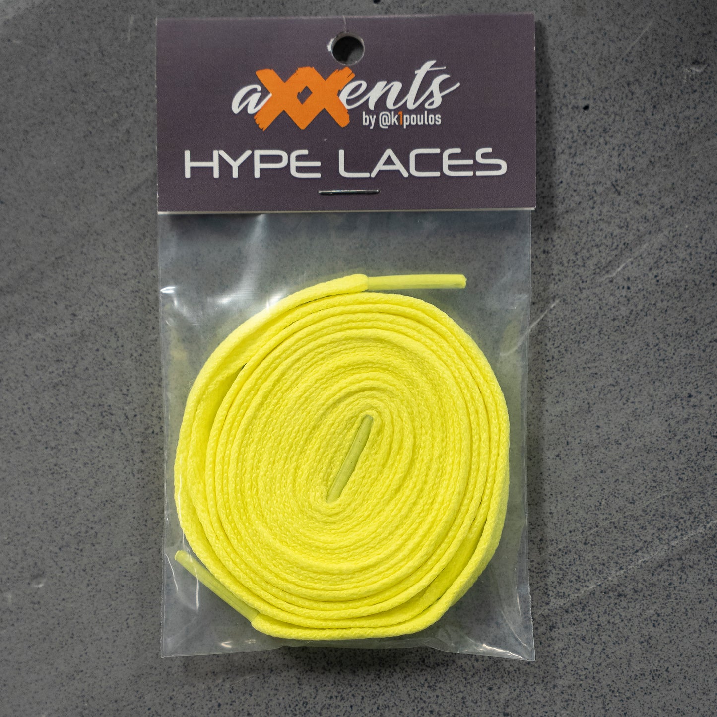 Neon Yellow Shoe Laces (38)