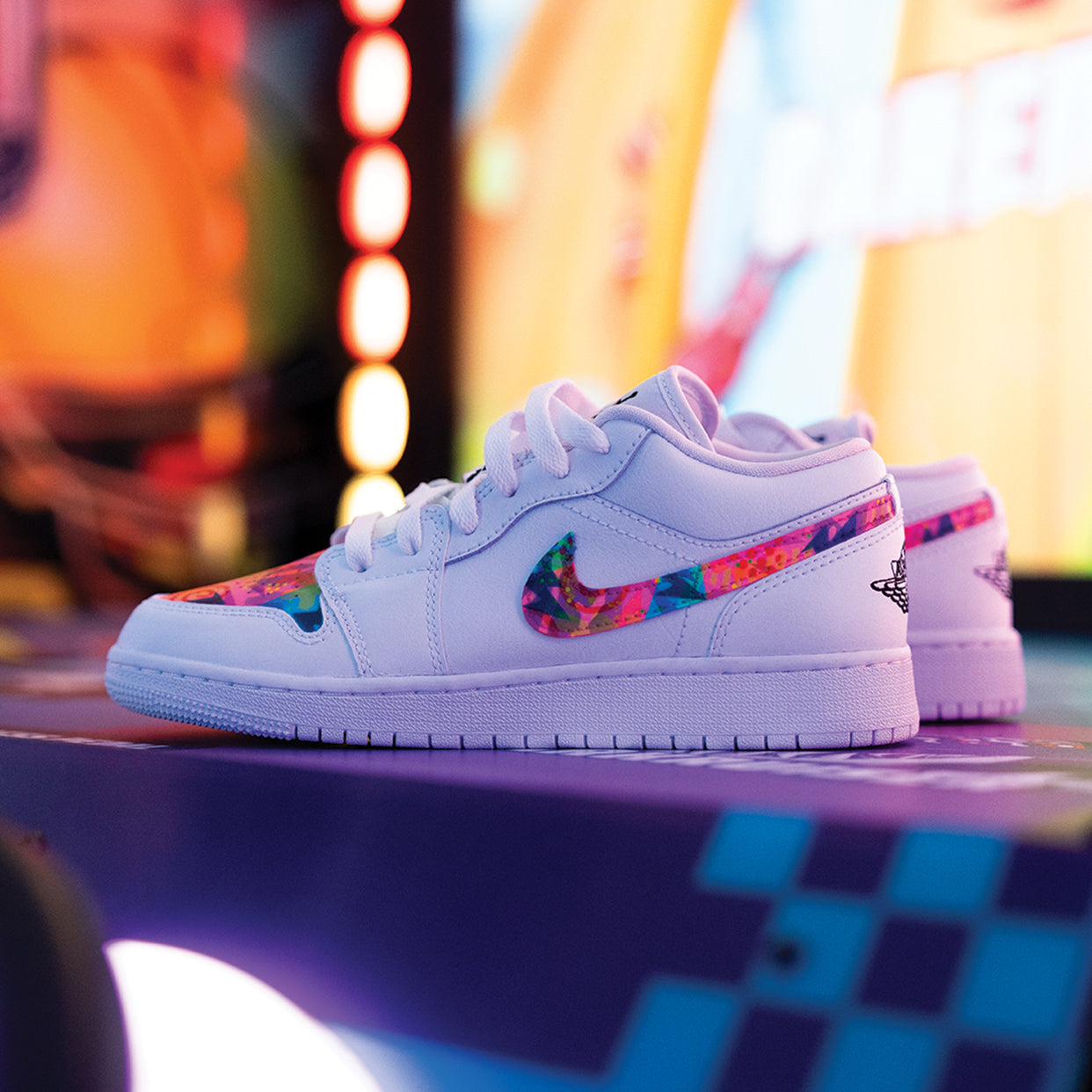 Custom Jordan Low Pink RETRO BEL-AIR