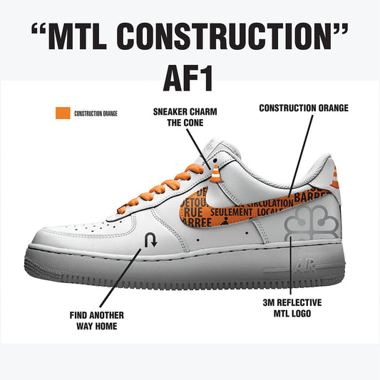 "Montreal Construction" AF1 (Mockup Monday Collection)