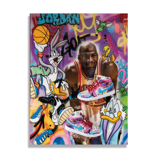 Michael Jordan (2022) Collaboration Between MA Arts x K1 aXXents