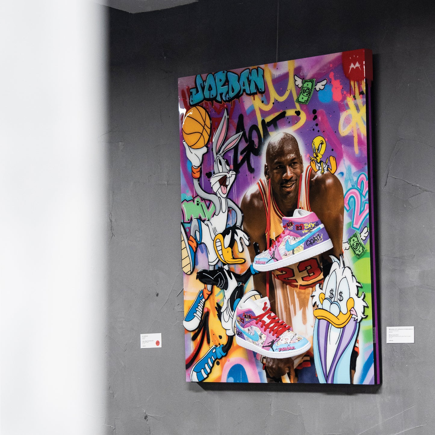 Michael Jordan (2022) Collaboration Between MA Arts x K1 aXXents