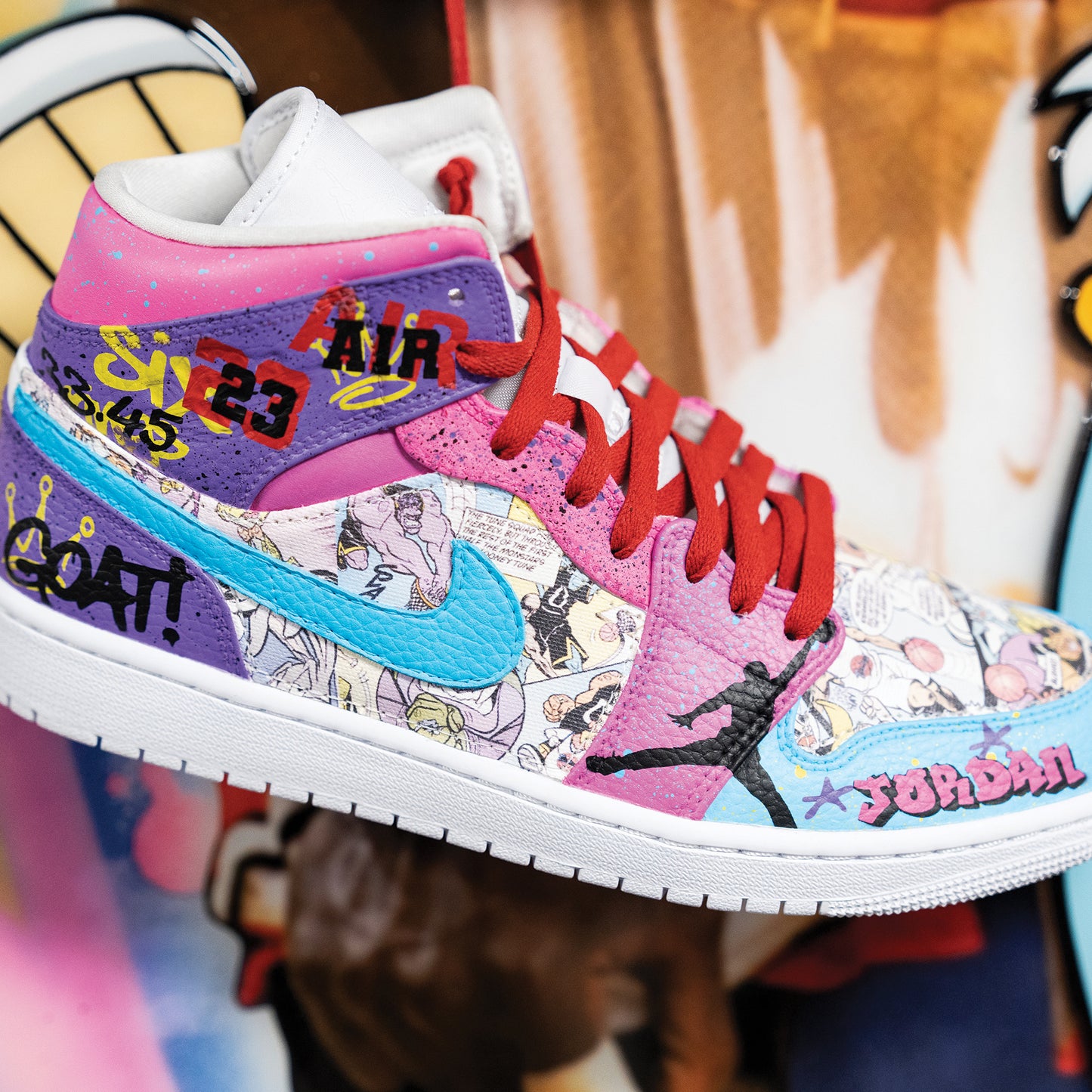 Michael Jordan (2022) Collaboration Between MA Arts x K1 aXXents