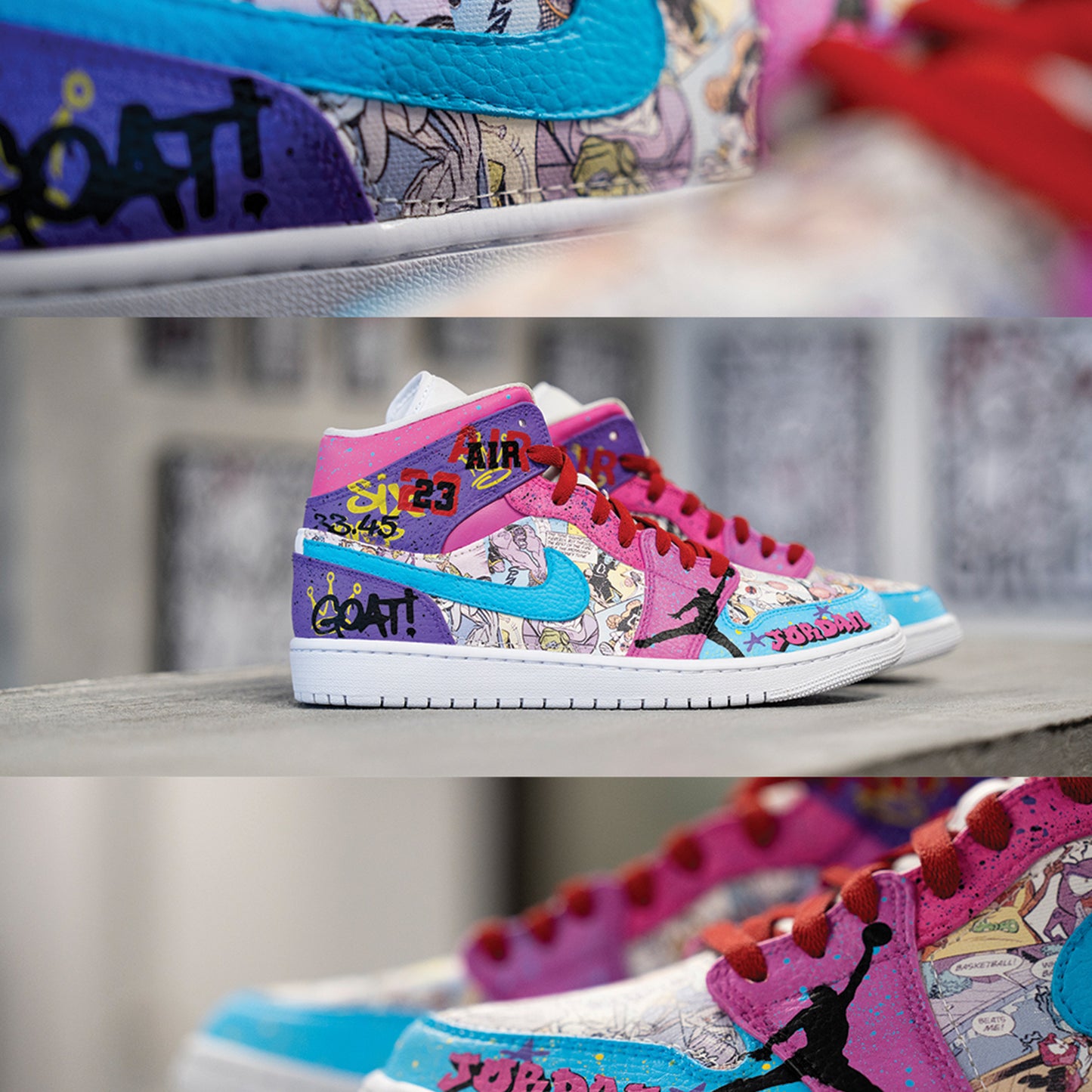 Michael Jordan (2022) Collaboration Between MA Arts x K1 aXXents