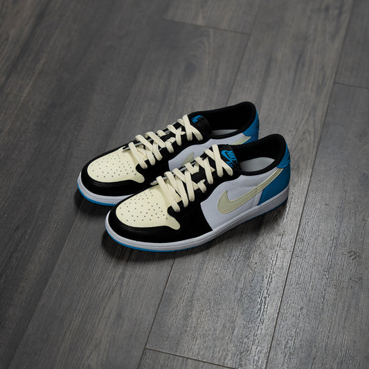 "UNC CREAM" CUSTOM JORDAN 1 RETRO LOW