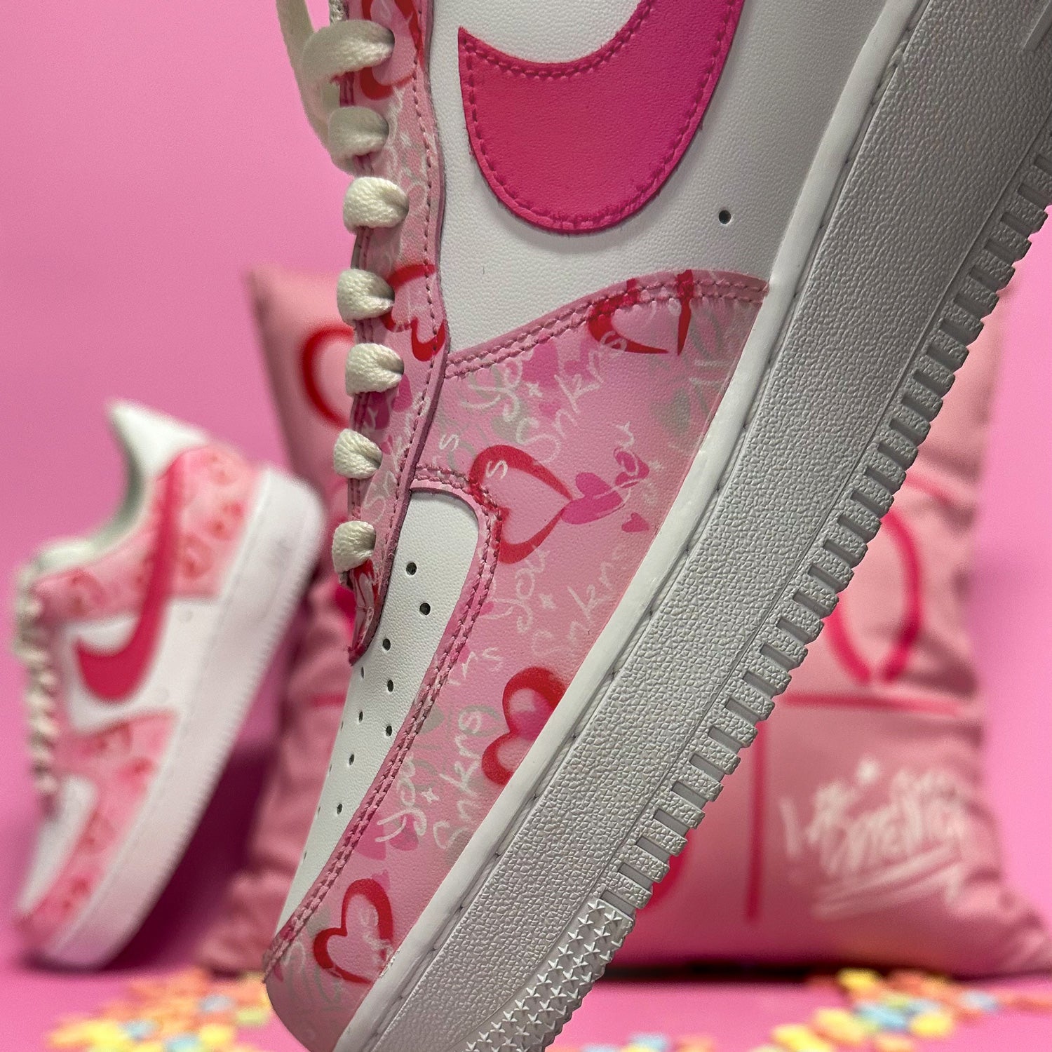 VDAY1 s Custom Nike AF1 M7.5