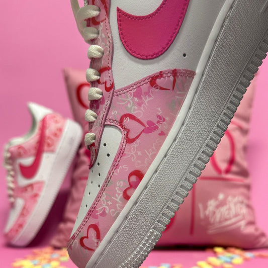 "VDAY1's" Custom Nike AF1