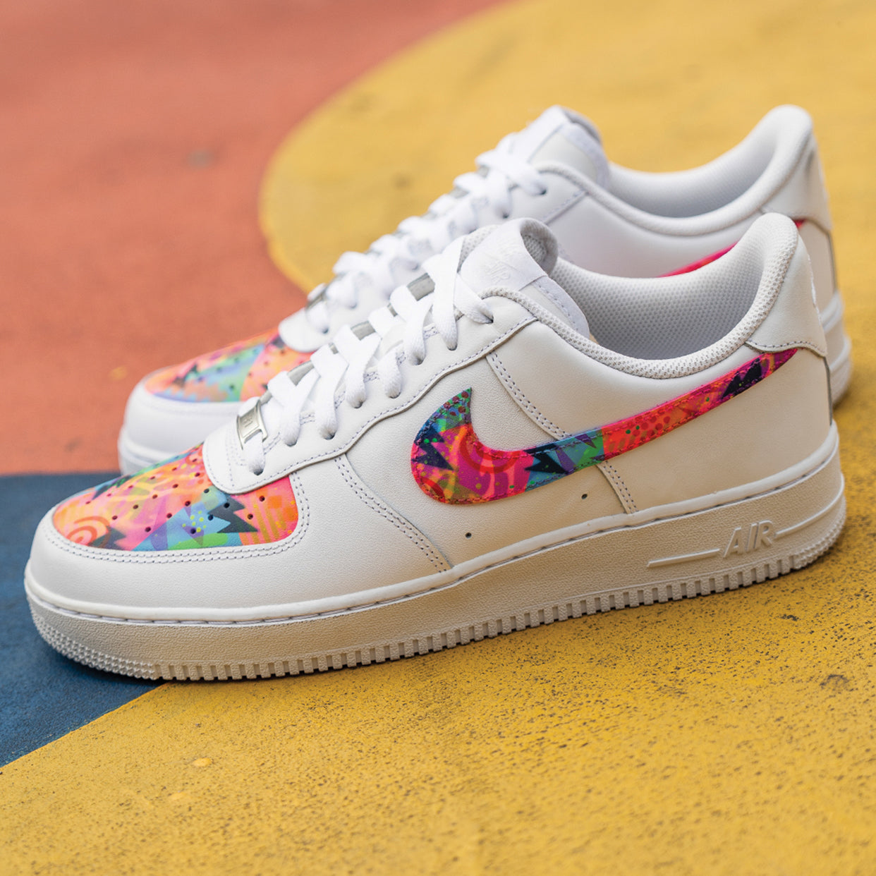 Air Force Geometric Print RETRO BEL-AIR